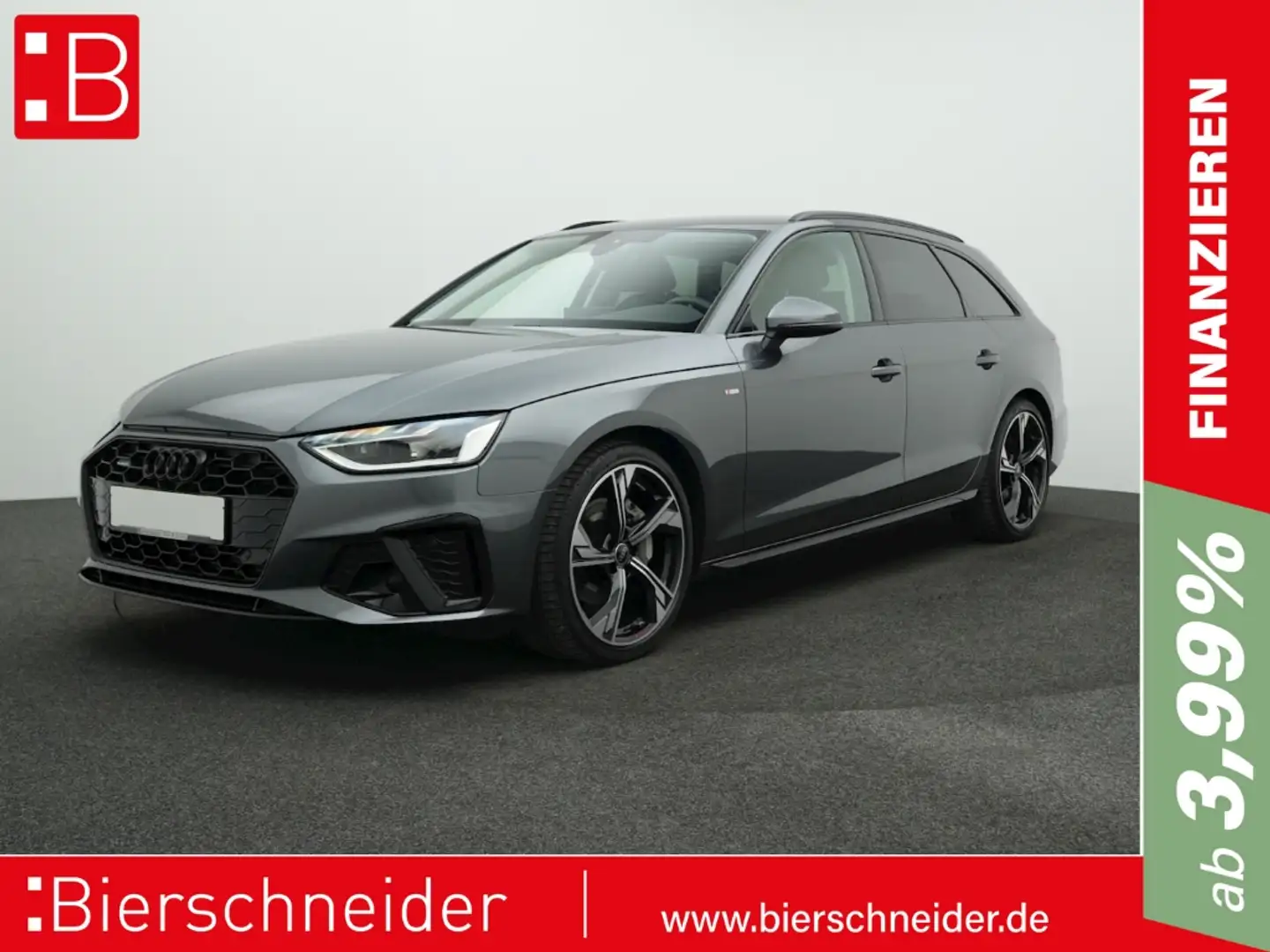 Audi A4 Av. 40 TFSI s-tronic quattro s-line AHK LED NAVI A Grau - 1