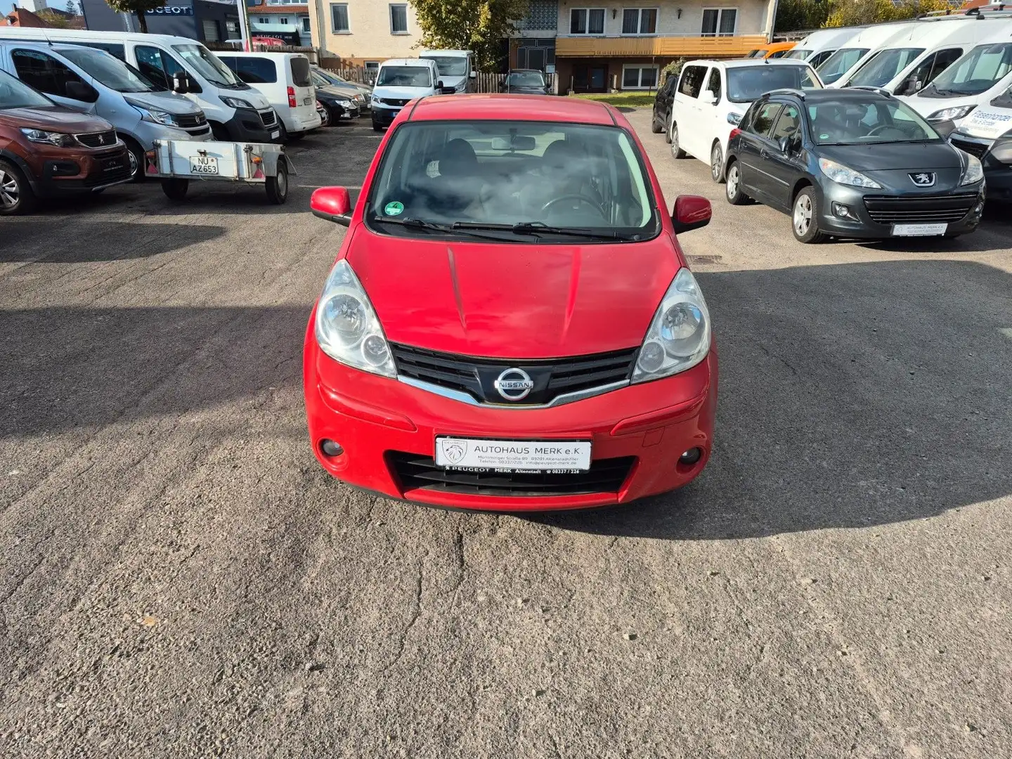 Nissan Note Acenta Rot - 2