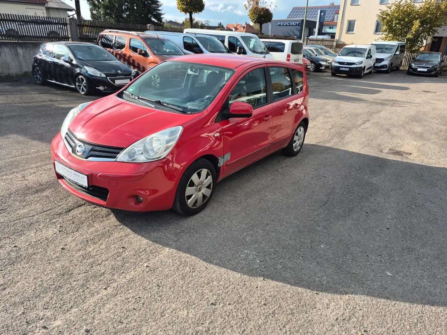 Nissan Note Acenta Rot - 1