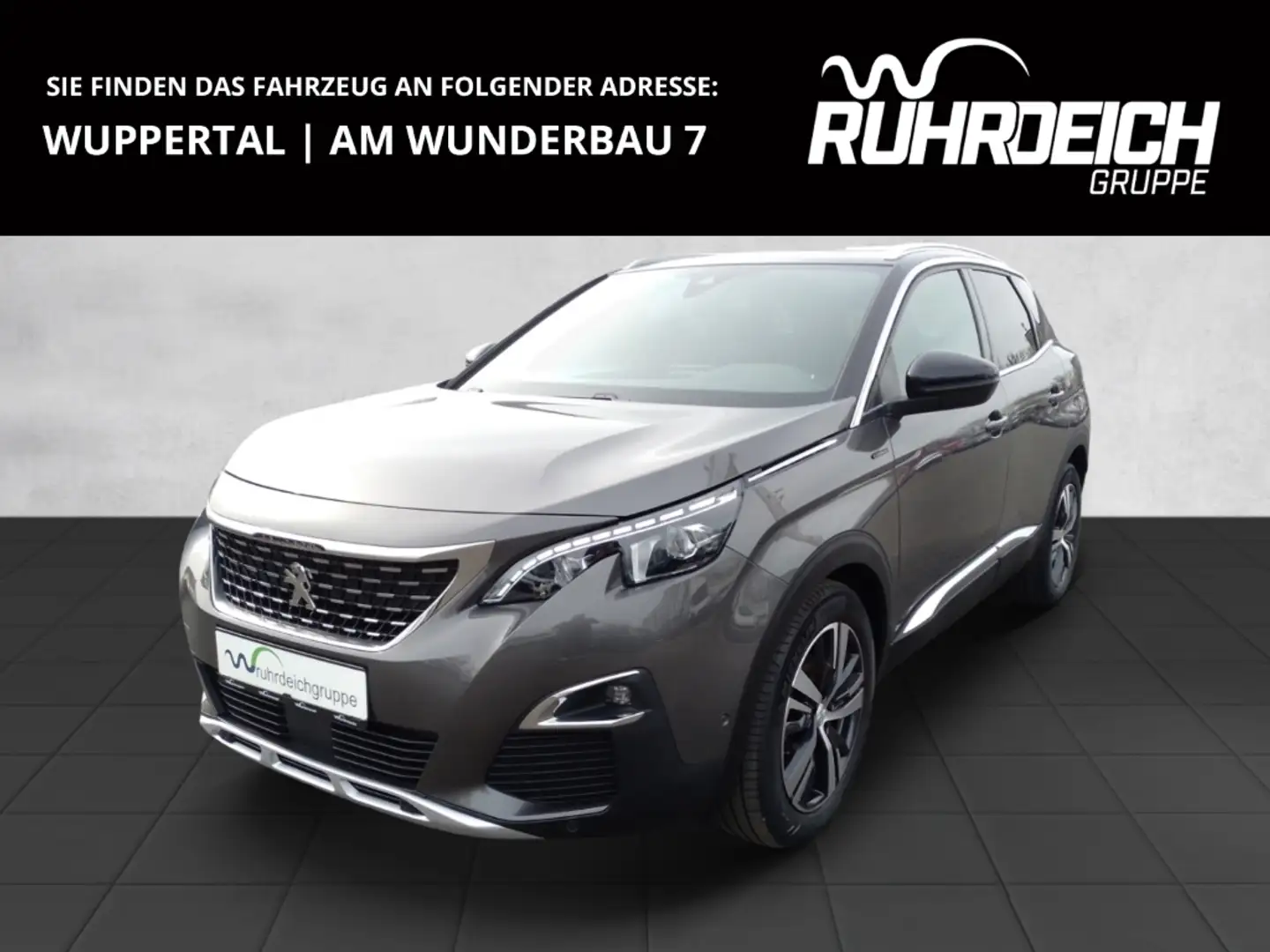 Peugeot 3008 GT-LINE 1.2 PT 130 +PANO+LED+NAVI+KAMERA+ Grau - 1