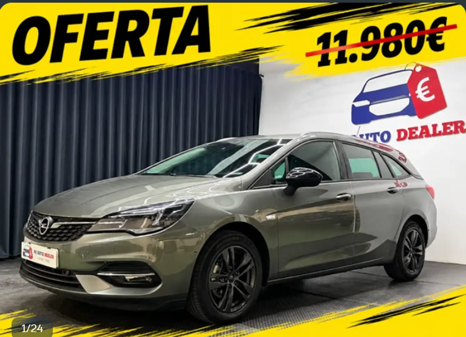 Opel Astra 1.4T S/S Elegance Aut. 145 - 1