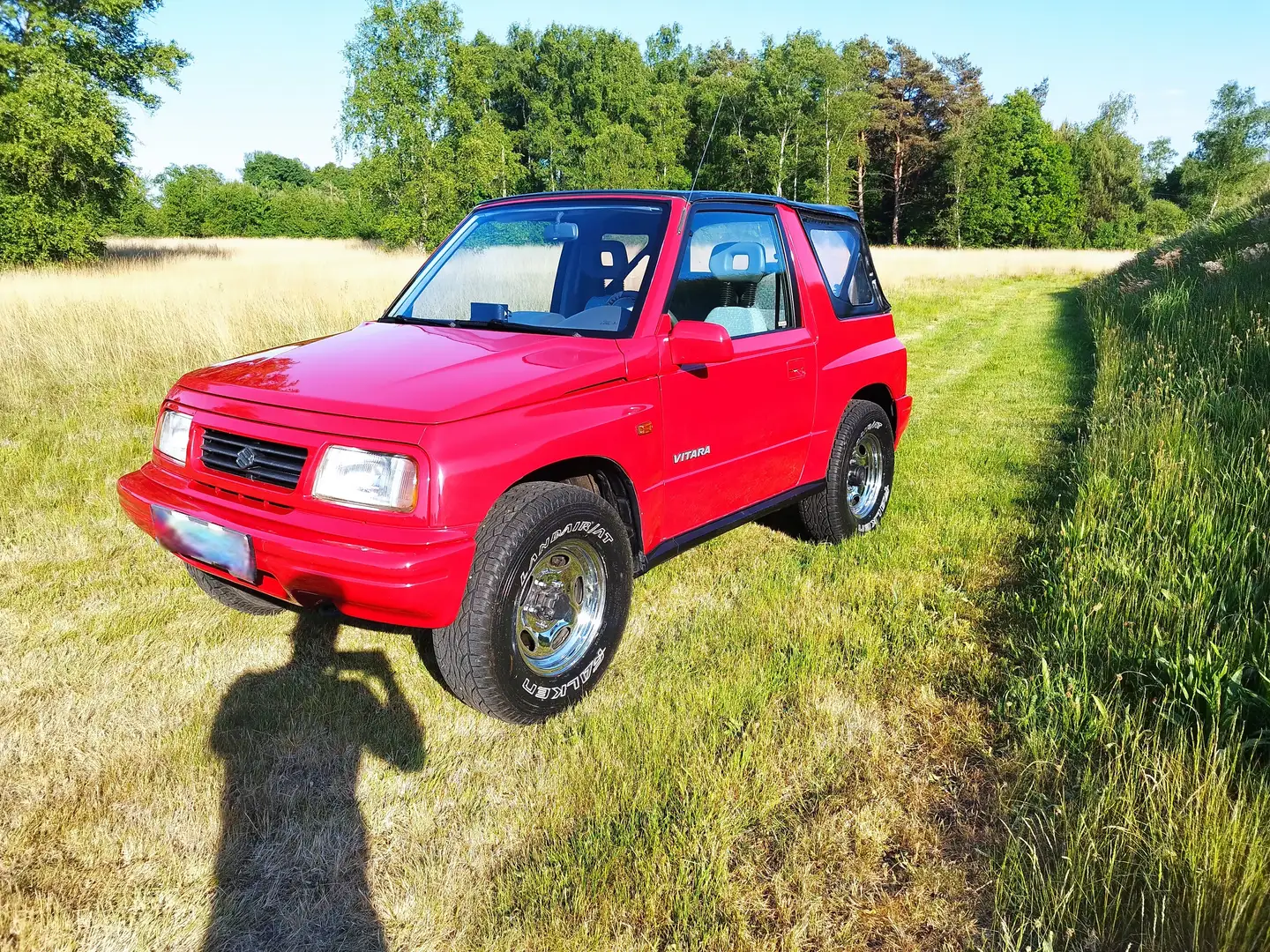 Suzuki Vitara Blanco gekeurd voor verkoop Rood - 2