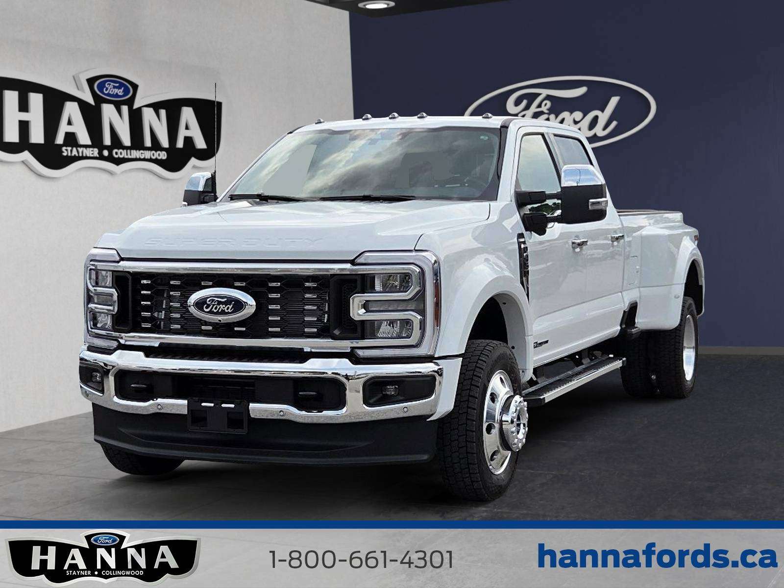 White 2026 Ford F-450 Super Duty Pickup Truck Four-Wheel Drive Automatic
