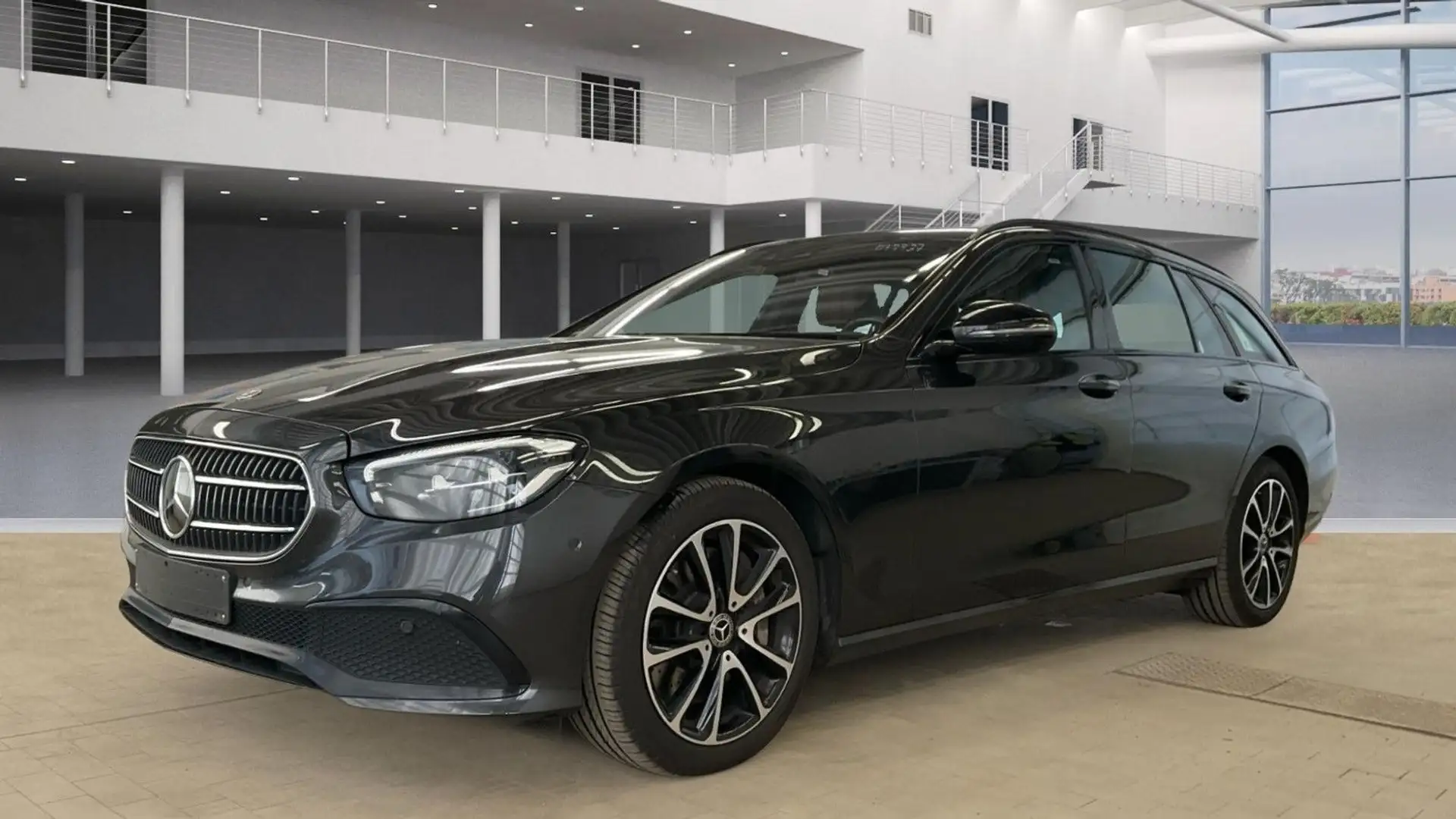 Mercedes-Benz E 400 d ALLRAD Sdach*AHK*STHZG*Burmest*Distro*LE Gris - 2