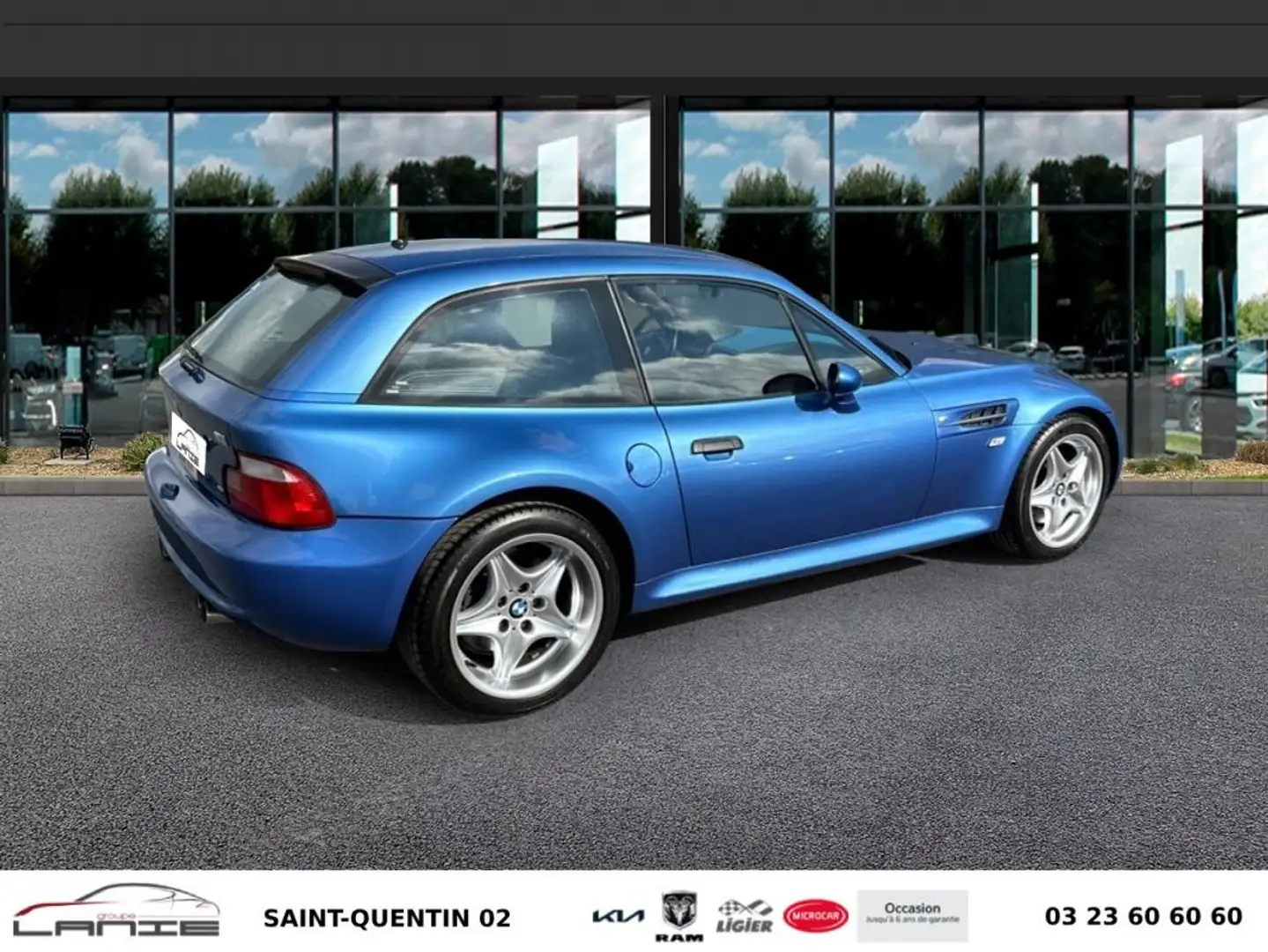 BMW Z3 Coupe M 3.2 Bleu - 2