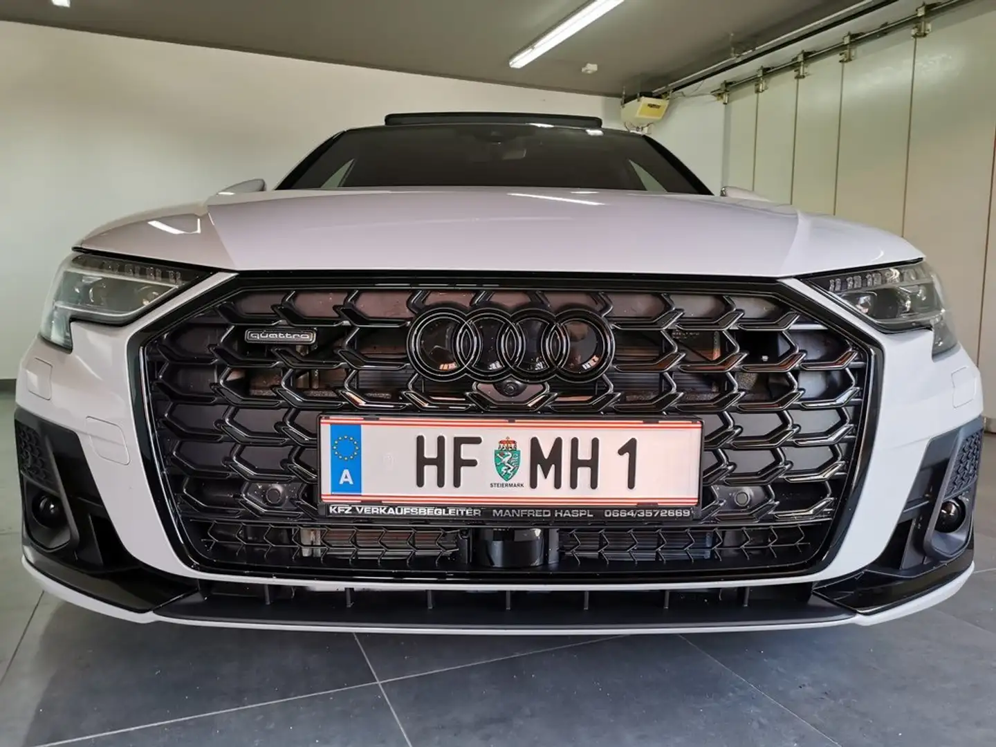 Audi A8 -Sport Edition Plus,Audi exclusive,RS Sitze,Headup Blanc - 2