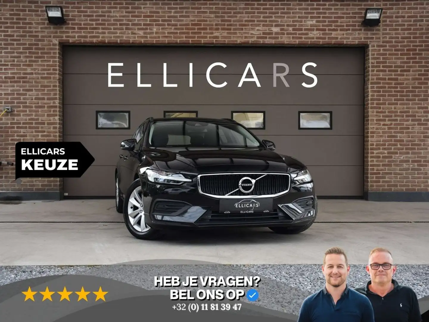 Volvo V60 B4 2.0 D / MOMENTUM / CARPLAY / CAMERA / GPS / LED Nero - 1