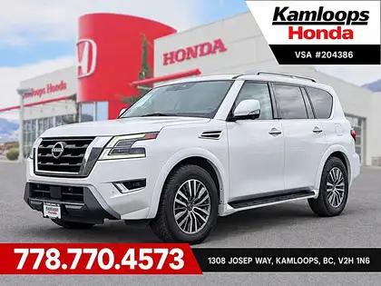 White 2024 Nissan Armada SUV / Crossover Four-Wheel Drive 7-Speed Automatic