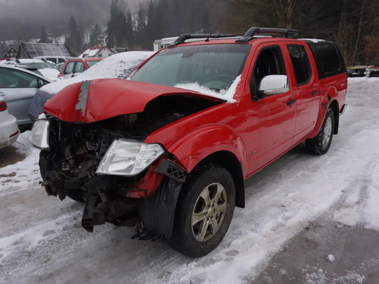 Nissan Navara Double Cab LE 3,0 16V DPF 4x4 Aut. Rot - 2