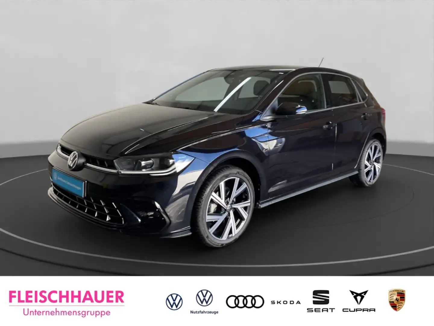 Volkswagen Polo 1.0 TSI R-Line LED Digitales Cockpit Soundsystem Schwarz - 1