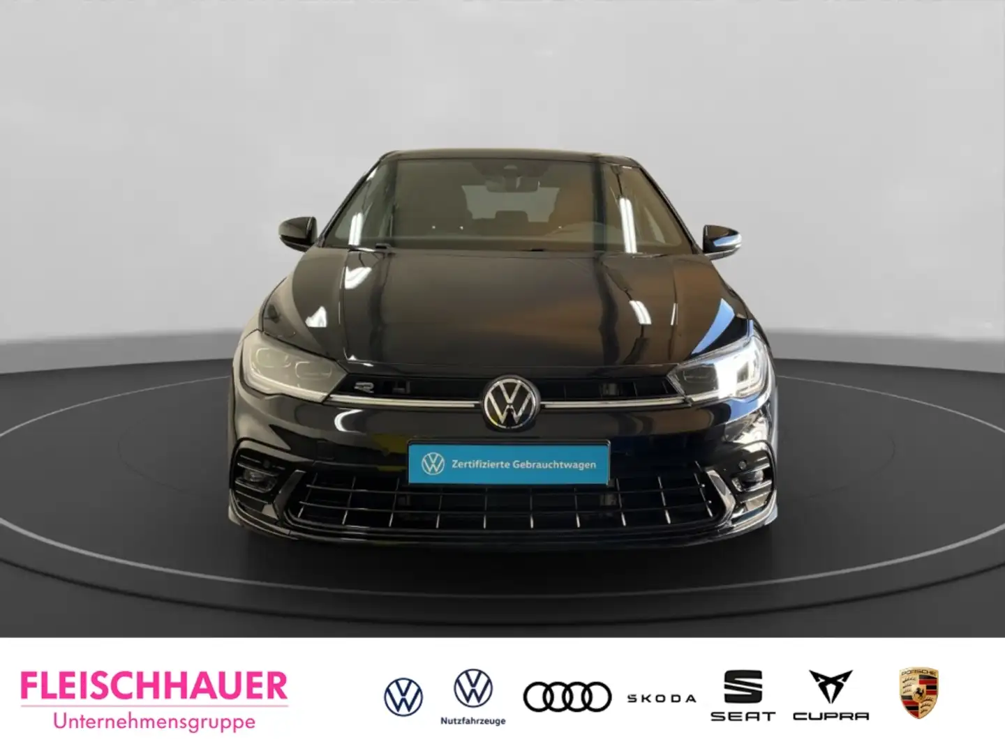 Volkswagen Polo 1.0 TSI R-Line LED Digitales Cockpit Soundsystem Schwarz - 2
