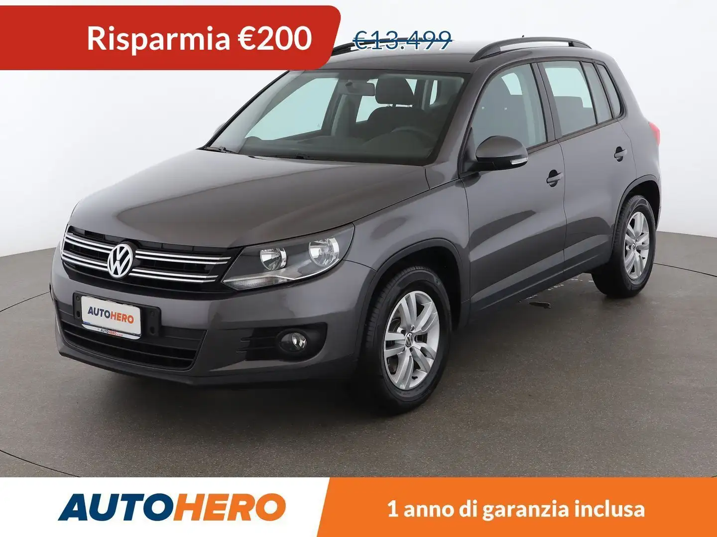 Volkswagen Tiguan 1.4 TSI Cross 125 CV Grau - 1