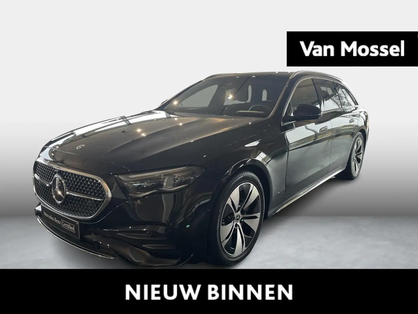 Mercedes-Benz E 300 300e AMG LINE Estate + BURMESTER + TREKHAAK + SURR Zwart - 1