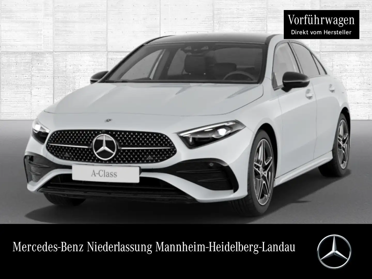 Mercedes-Benz A 250 e Lim AMG+NIGHT+PANO+360°+AHK+MULTIBEAM+HUD Wit - 1