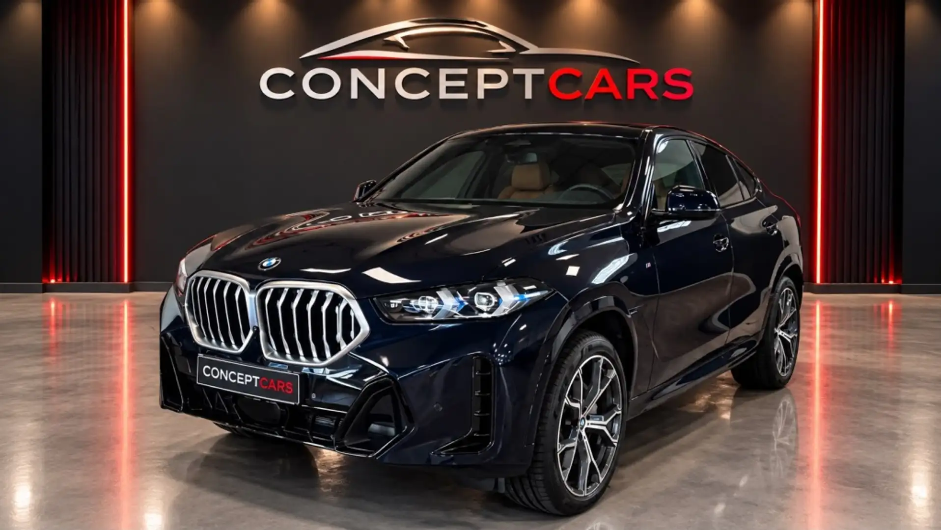 BMW X6 xDrive 30dA M Sport Azul - 1