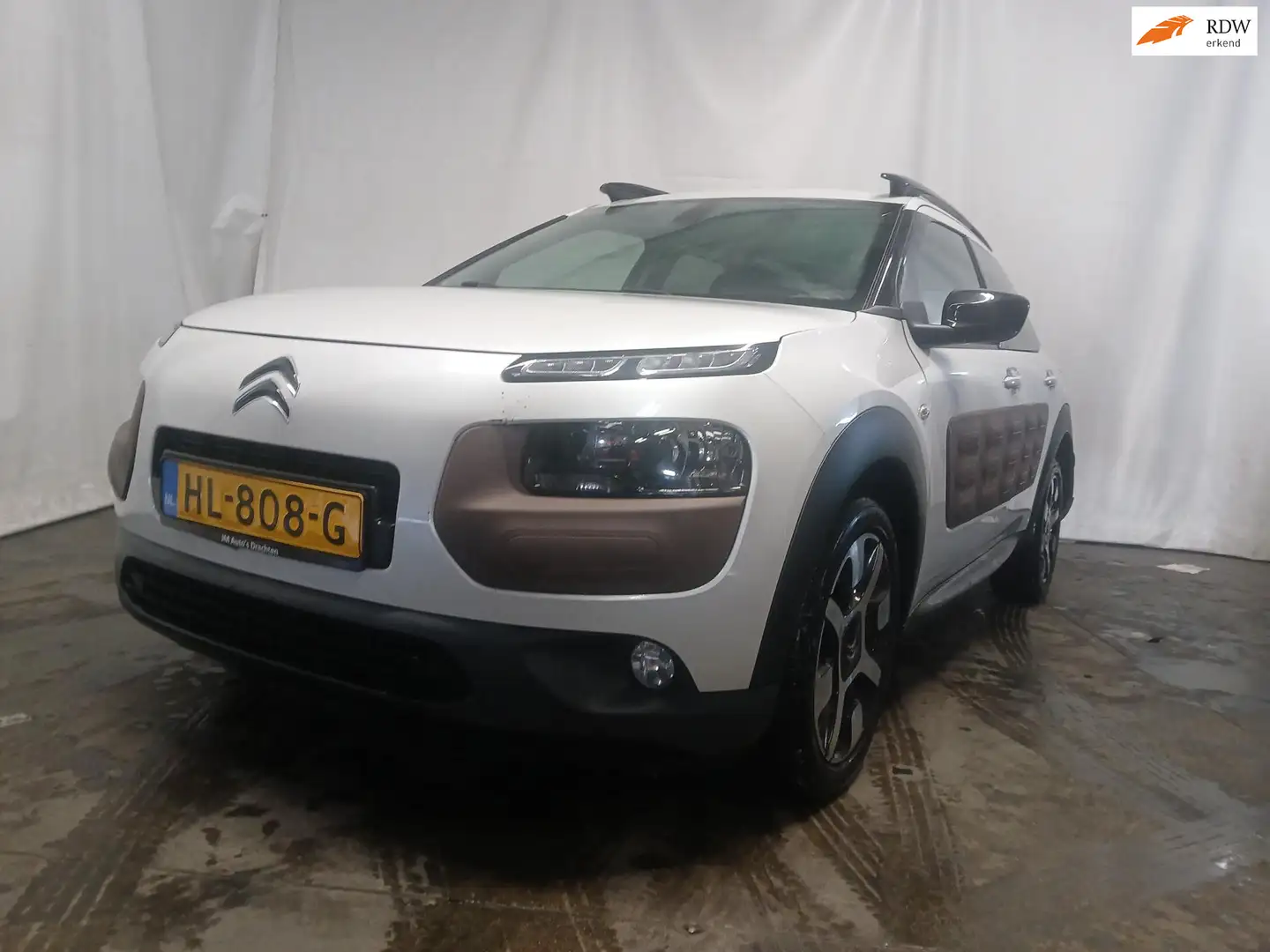 Citroen C4 Cactus 1.2 e-VTi Shine - Achter Schade - Motor Lampje Bra Weiß - 1