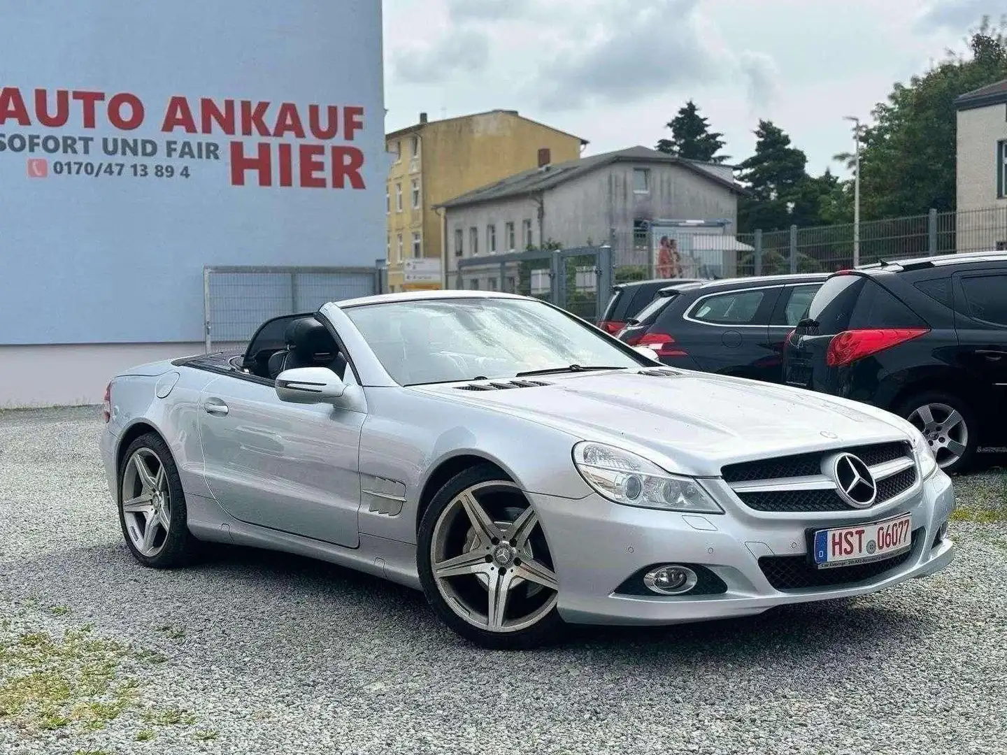 Mercedes-Benz SL 280 7G-TRONIC NAVI,LEDER, AIRSHARF,AMG-ALU Zilver - 2