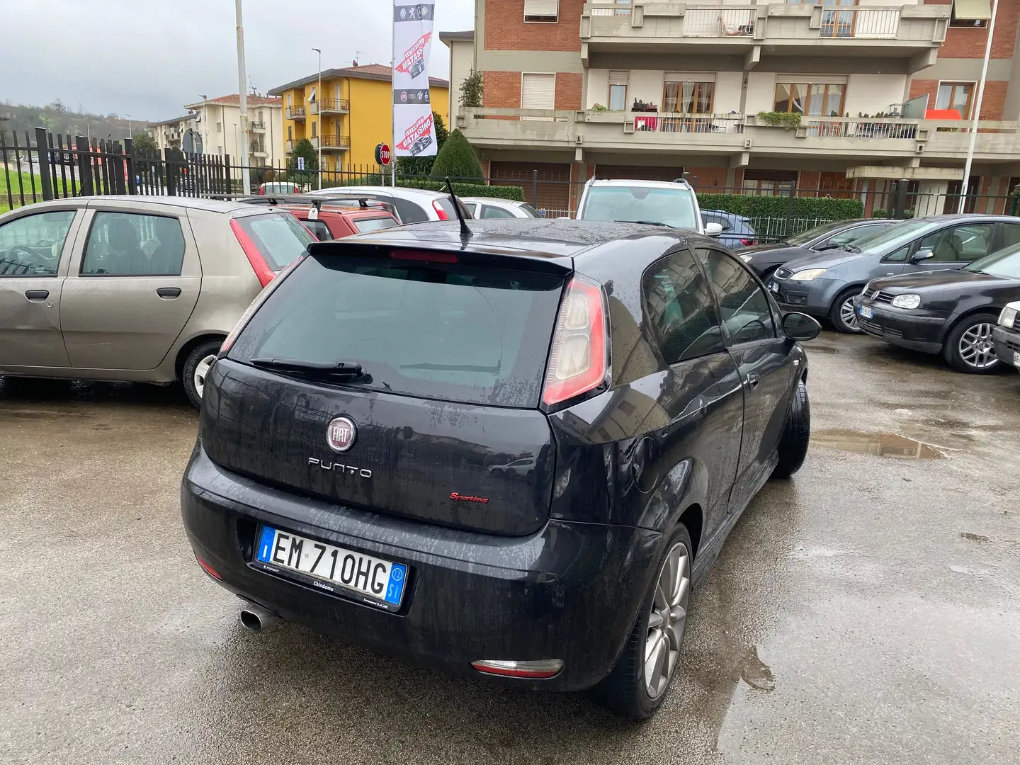 Fiat Punto Punto 3p 1.3 mjt II 16v Sport s Nero - 2