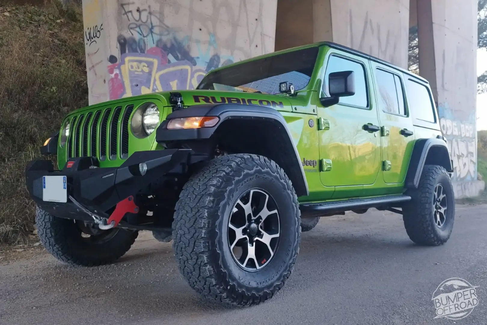 Jeep Wrangler Wrangler V6 3.6 Pentastar 284 Unlimited Rubicon Vert - 1