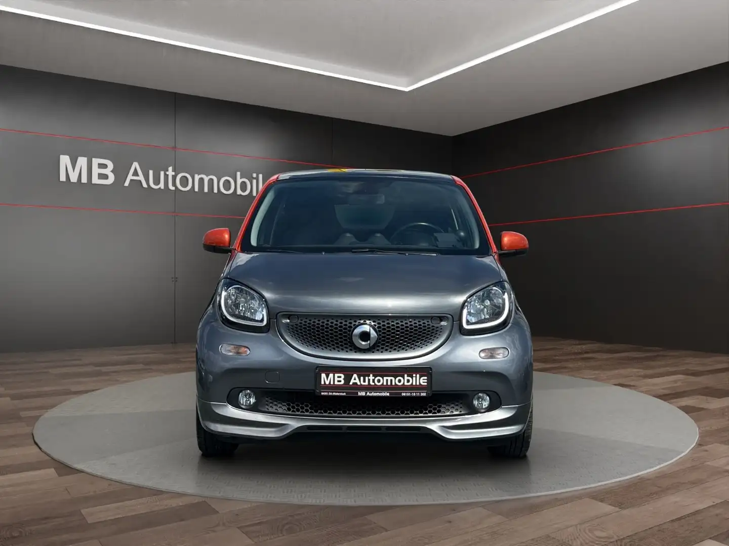 smart forFour 66kW Brabus-Style/Automatik/P-Dach/PDC Orange - 2