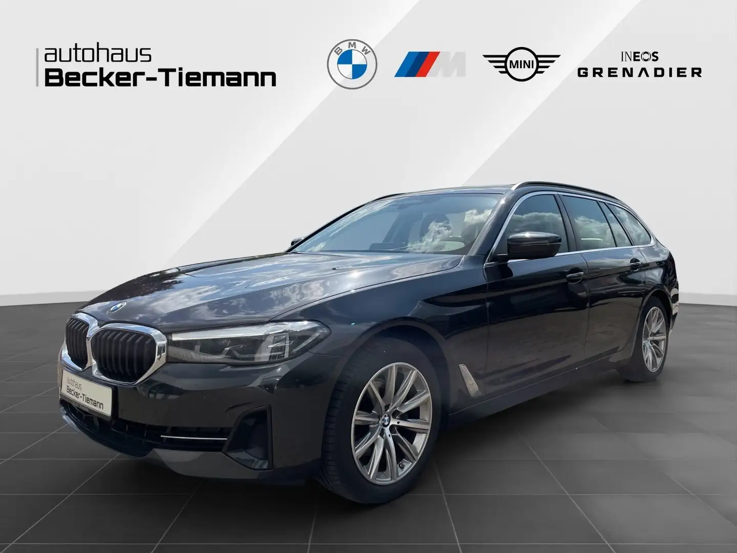 BMW 520 d xDrive Touring | Head-Up | Standhzg | AHK | ACC Grijs - 1