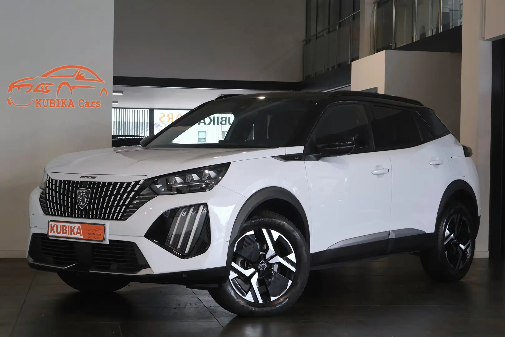 Peugeot 2008 GT Pack Aut Navi 360C LijnA ACC KeyLess DodeH 12M Blanc - 1