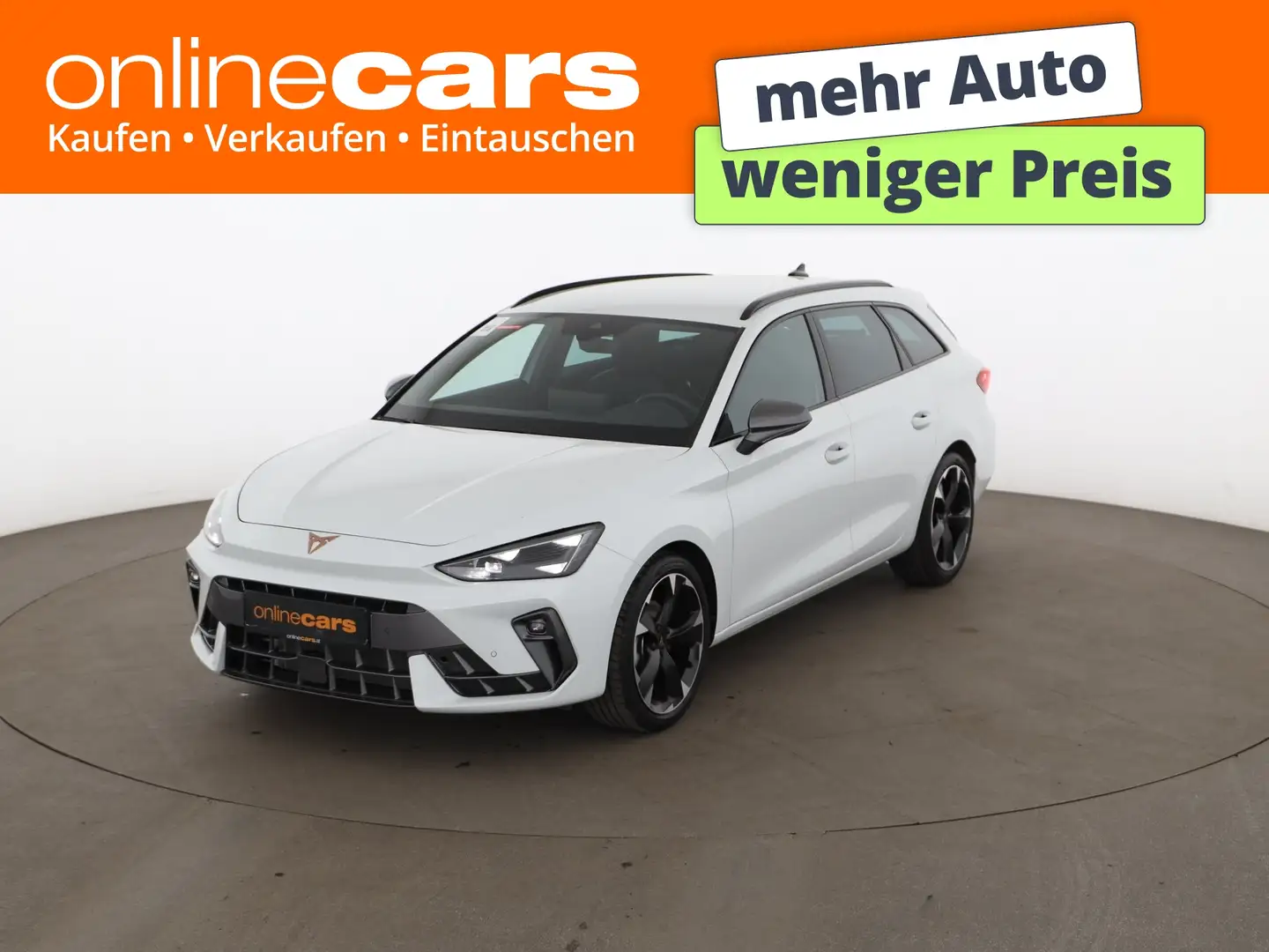 CUPRA Leon ST 1.5 eTSI Aut LED RADAR ASSIST TEMP PDC Weiß - 1