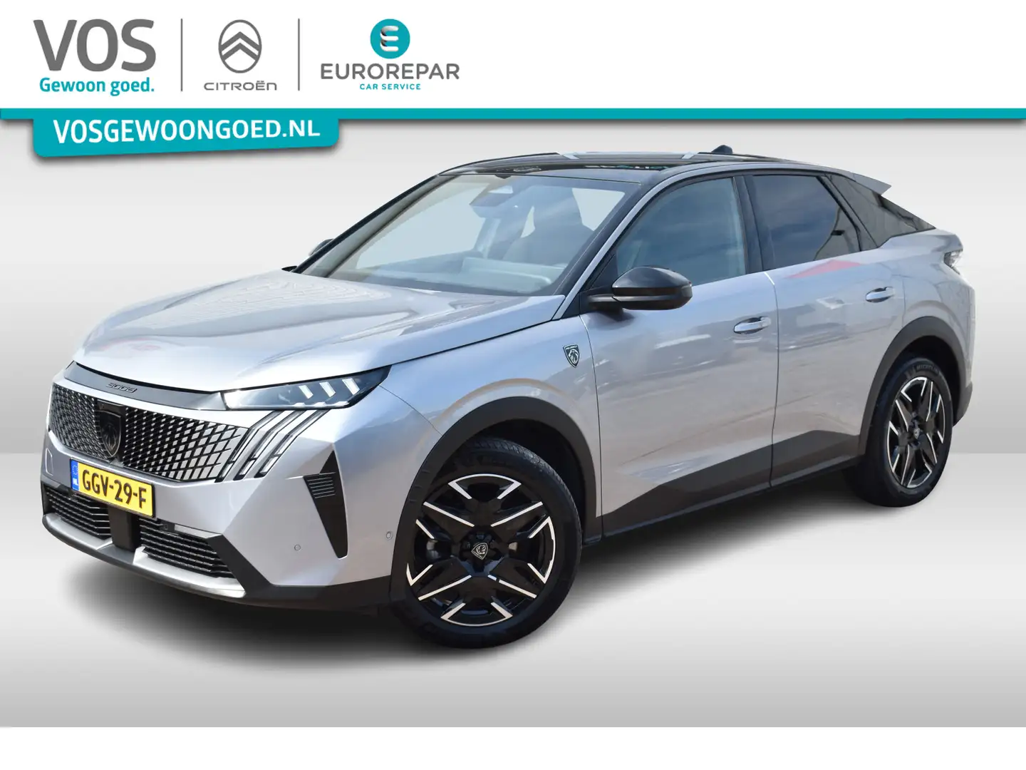 Peugeot 3008 Hybrid 136 EAT6 GT Nieuw Model | Alcantara | Navi Grijs - 1