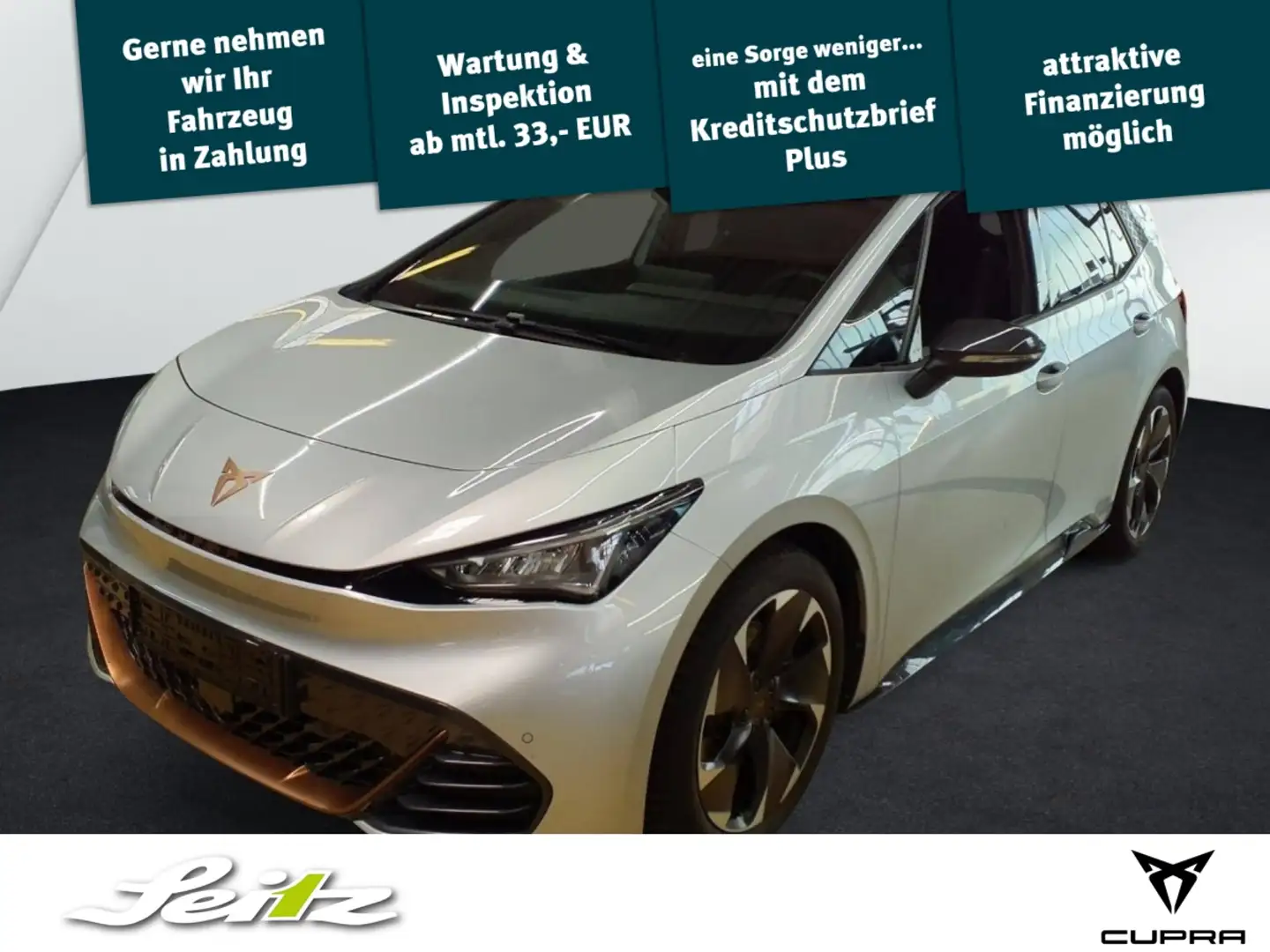 CUPRA Born *LED*KAMERA*NAVI*WÄRMEPUMPE*SITZH* Zilver - 1