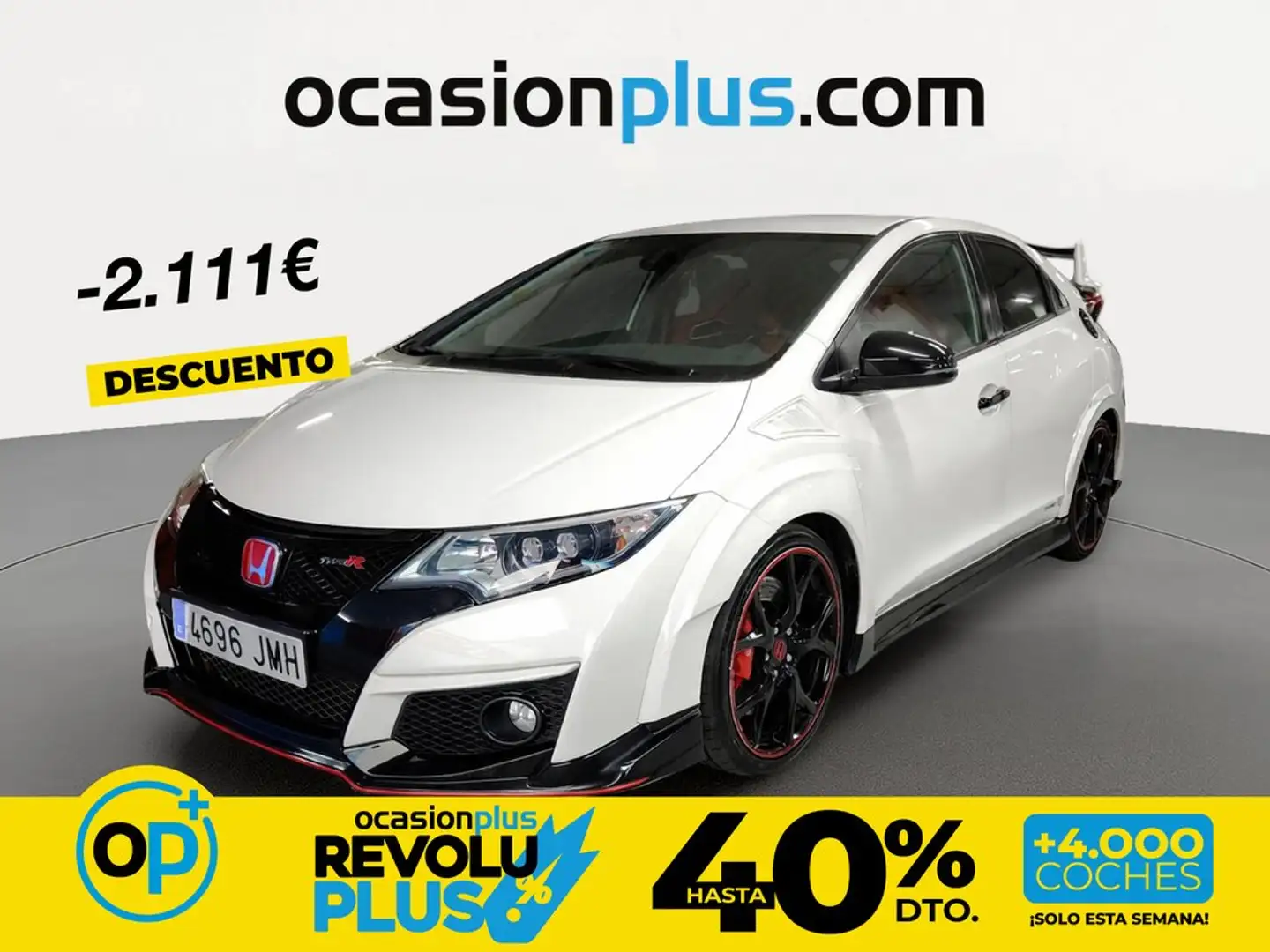 Honda Civic 2.0 VTEC Turbo Type R Blanco - 1