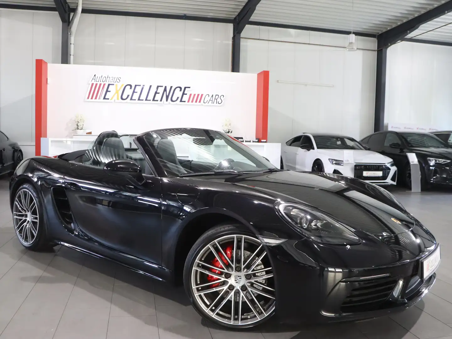 Porsche Boxster 718 S SPORT-CHRONO-PLUS / BOSE / 20-ZOLL Fekete - 2