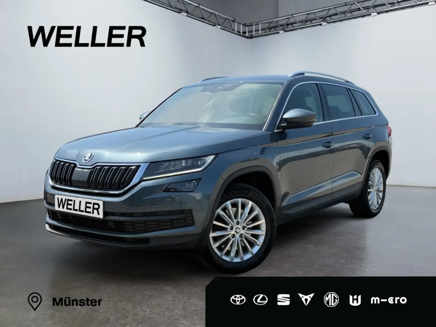 Skoda Kodiaq 2.0 TDI 4x4 DSG Style *AHK*ACC*DCC*Pano* Grau - 1