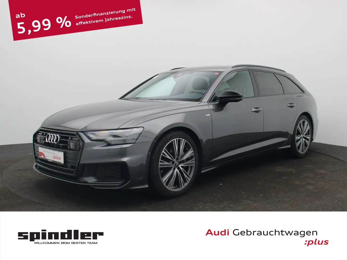 Audi A6 S-Line 55TFSI quattro S-tronic/ AHK,LED Grau - 1