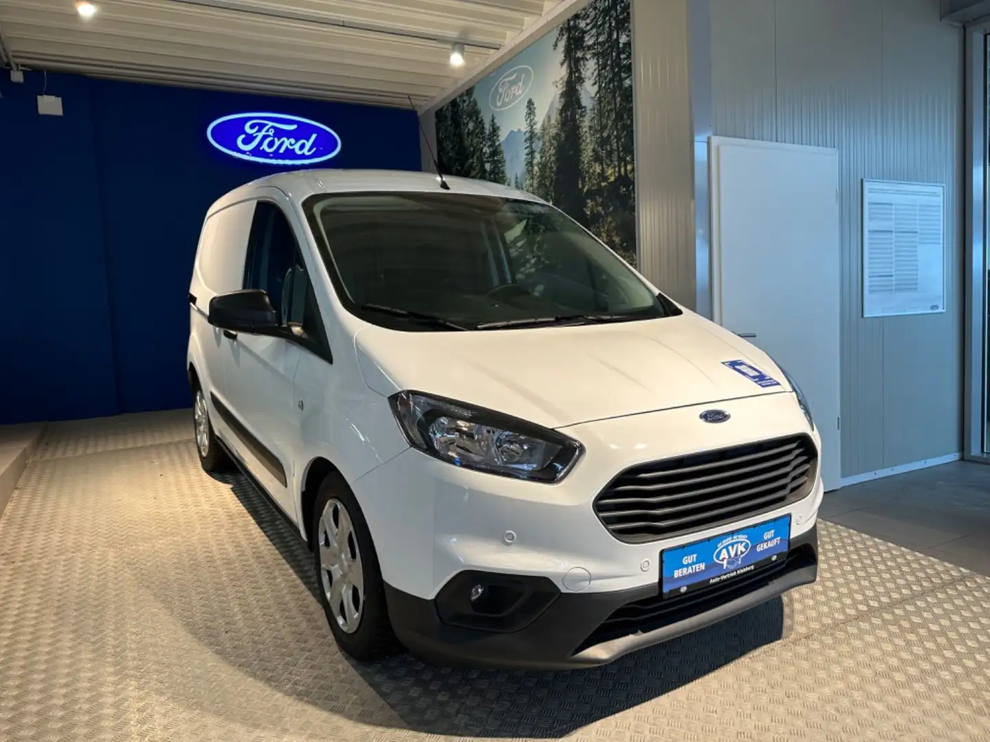 Ford Transit Courier Trend, Navi, 17.990,- NETTO Blanc - 1