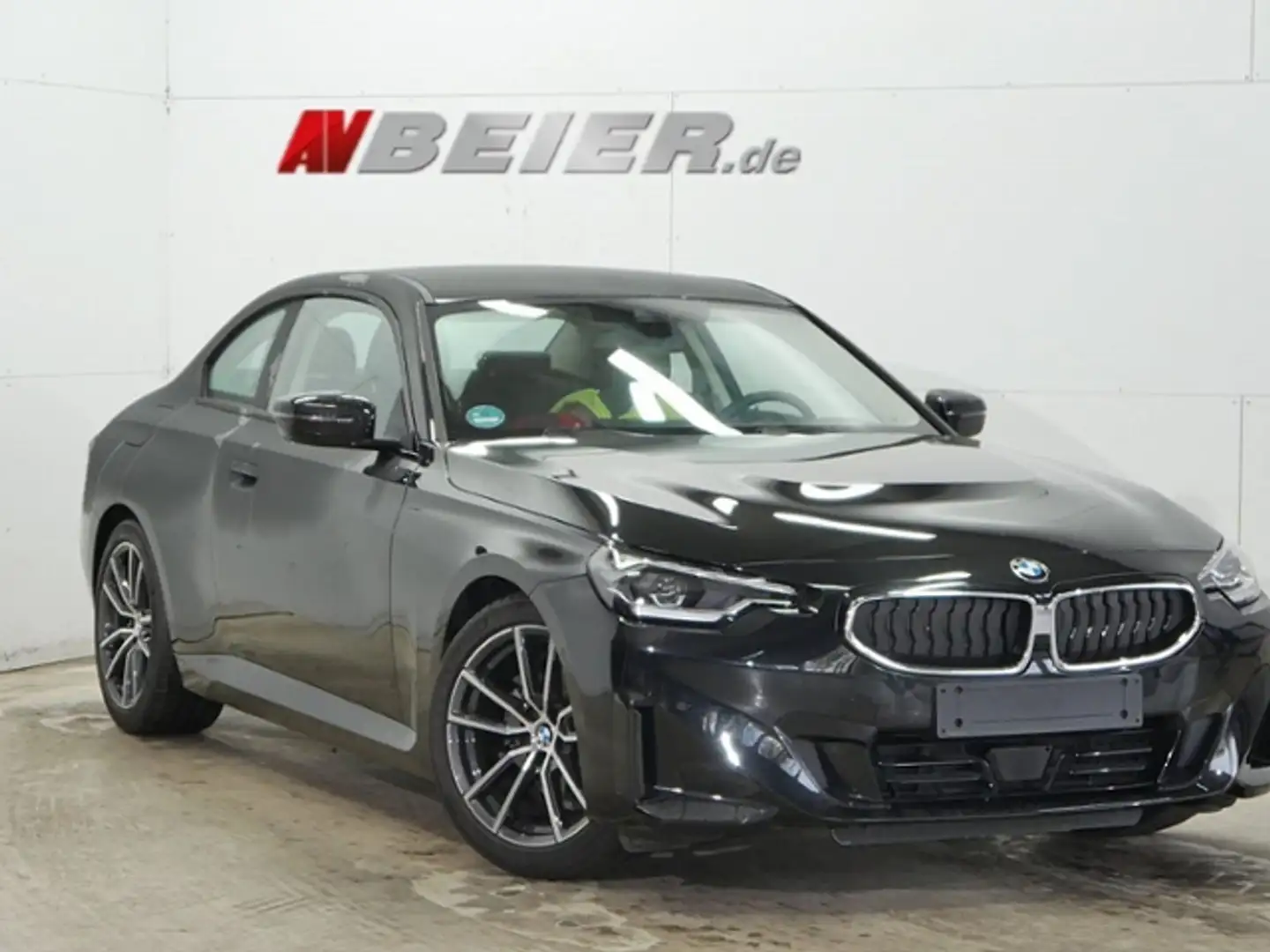 BMW 218 i Coupe Memory DAB ParkAssi Sportsitze Lenkradhei Noir - 2