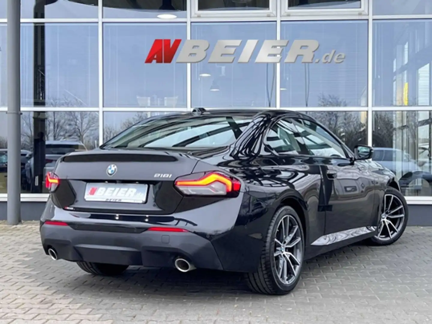 BMW 218 i Coupe Memory DAB ParkAssi Sportsitze Lenkradhei Schwarz - 2