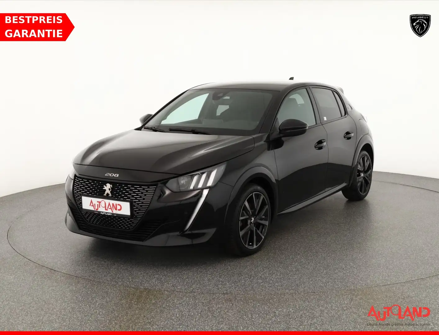 Peugeot 208 GT-Line PureTech 100 Aut. LED Navi Kamera Schwarz - 1