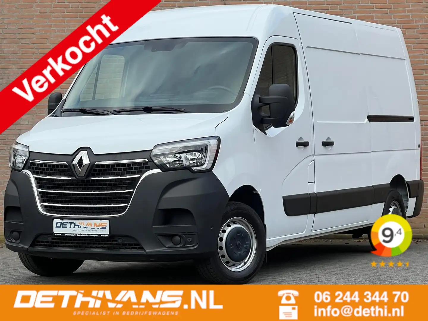 Renault Master 2.3dCi 150PK L2H2 / 2x Schuifdeur / Camera / Trekh Bílá - 1