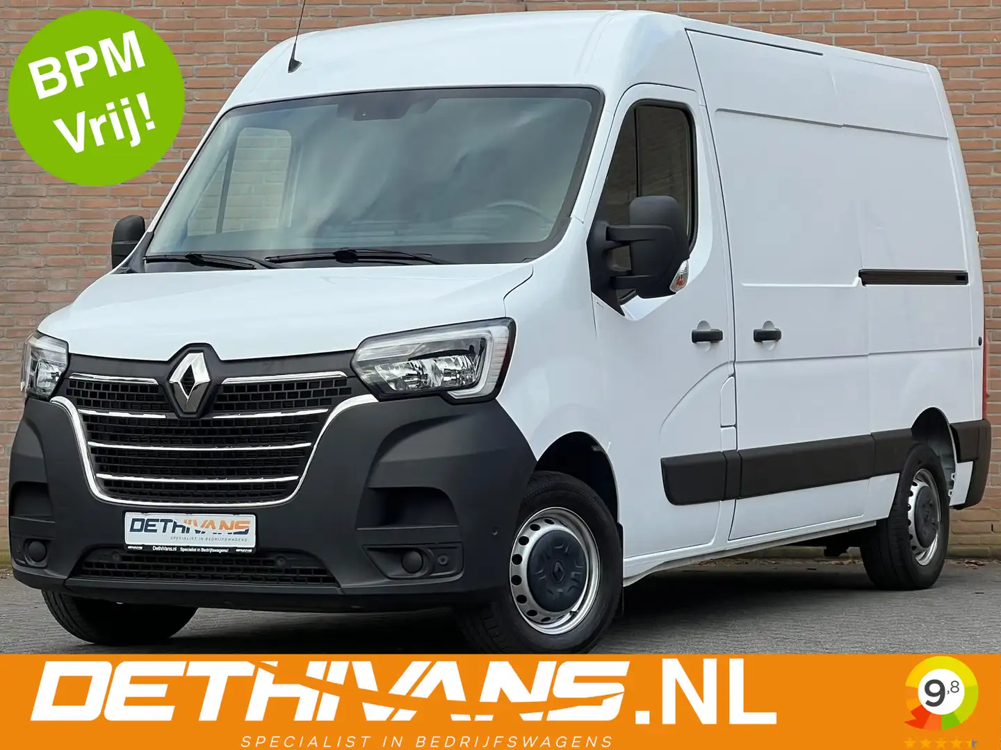 Renault Master 2.3dCi 150PK L2H2 / 2x Schuifdeur / Camera / Trekh Weiß - 1