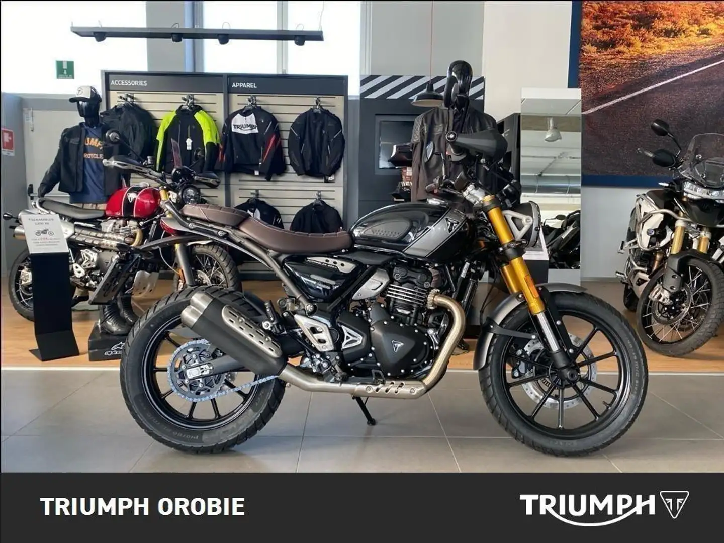 Triumph Scrambler 400 X Nero - 1