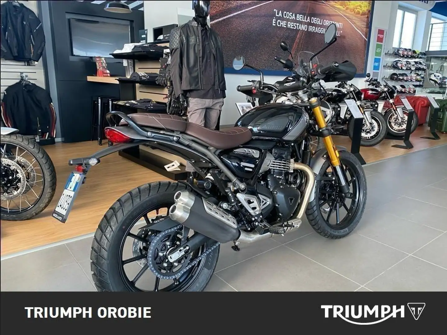 Triumph Scrambler 400 X Nero - 2