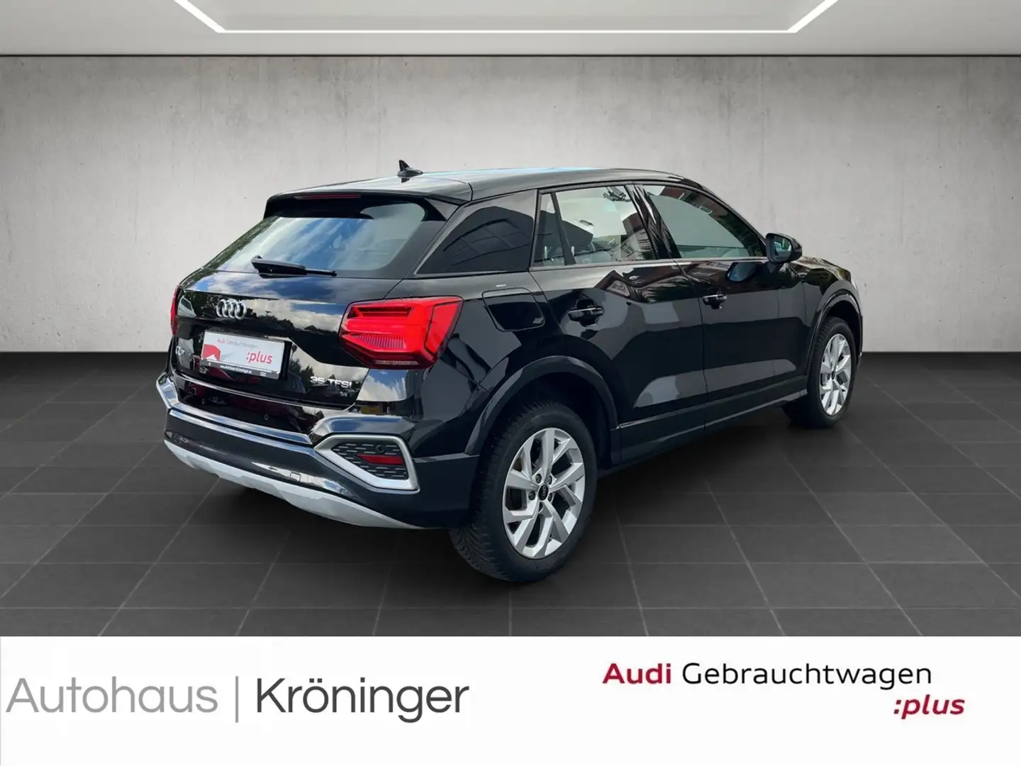 Audi Q2 35 TFSI S Tronic advanced Matrix AHK Navi Schwarz - 2