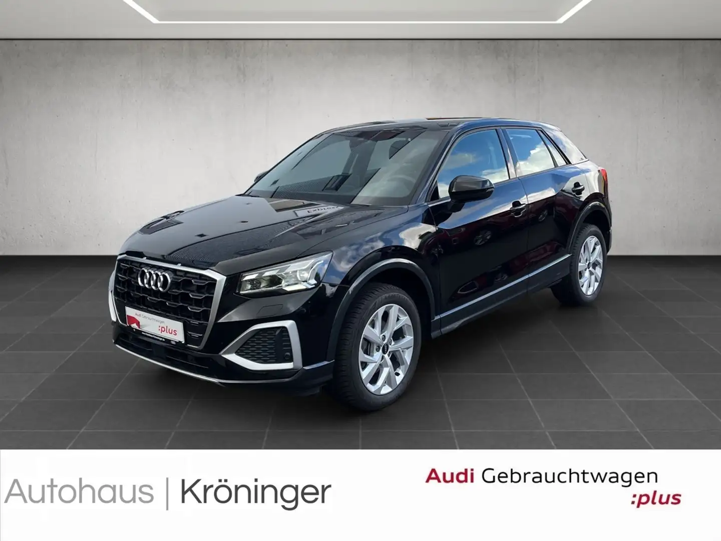 Audi Q2 35 TFSI S Tronic advanced Matrix AHK Navi Schwarz - 1