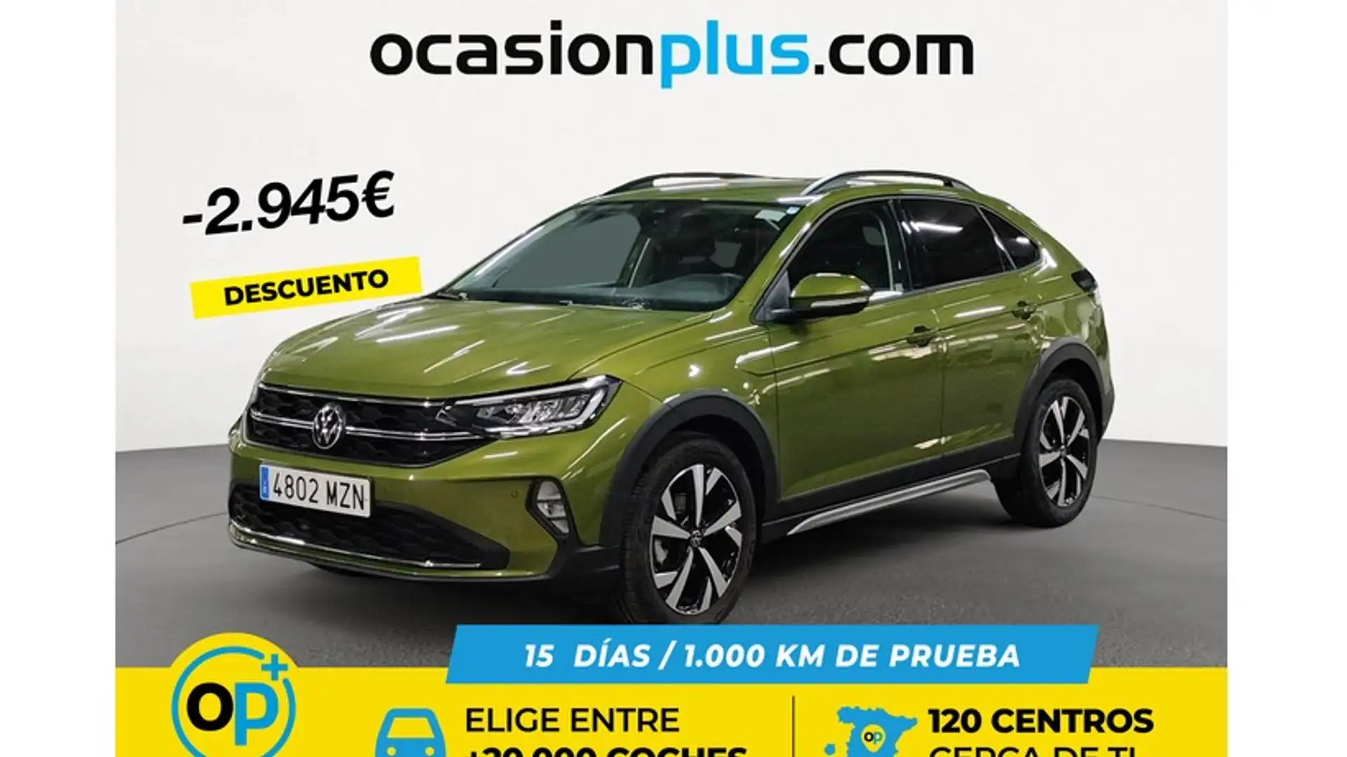 Volkswagen Taigo 1.0 TSI Más 85kW Grün - 1