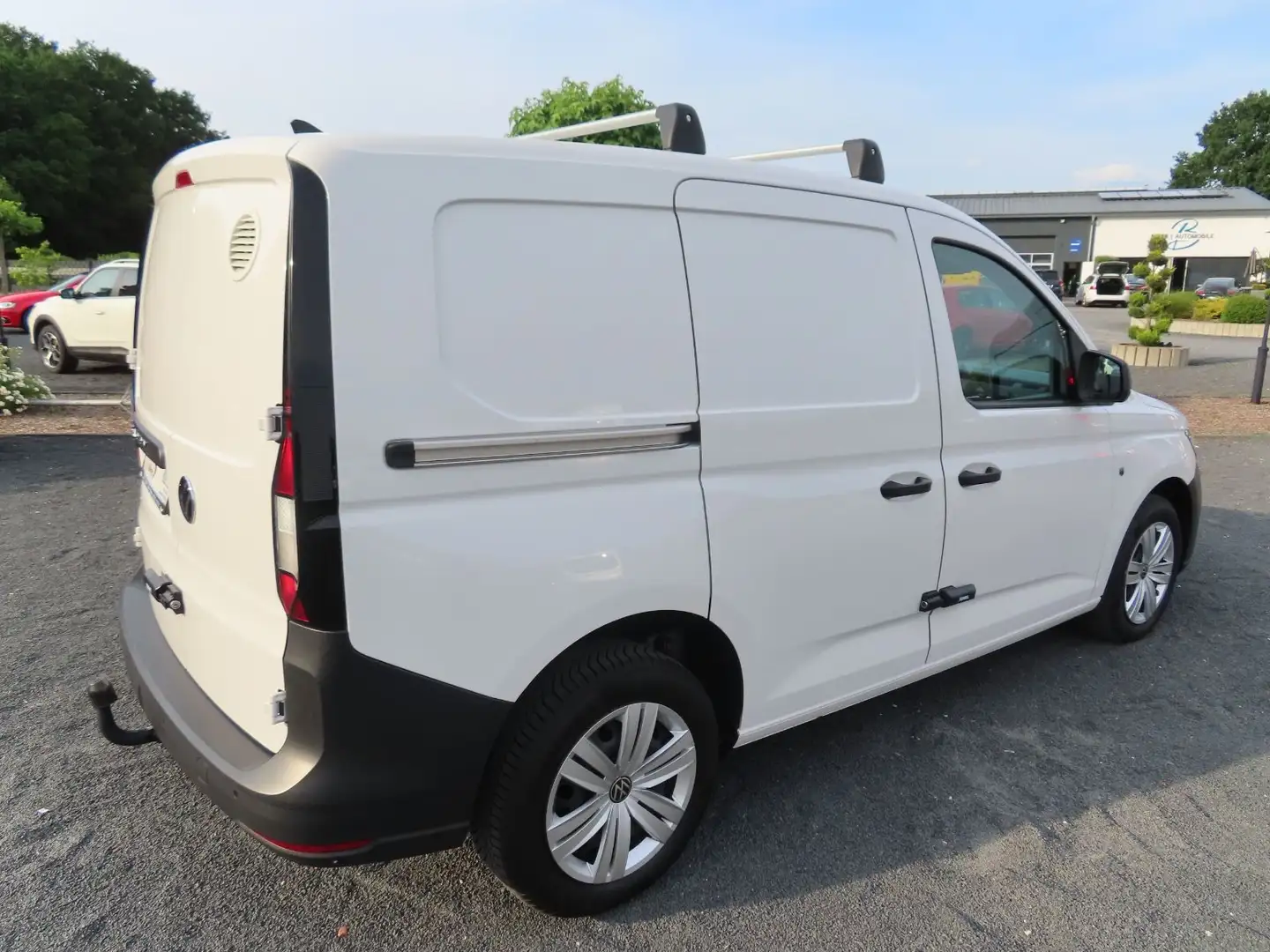 Volkswagen Caddy 2,0TDI Cargo EcoProfi Klima AHK 1.Hd Thule Weiß - 2