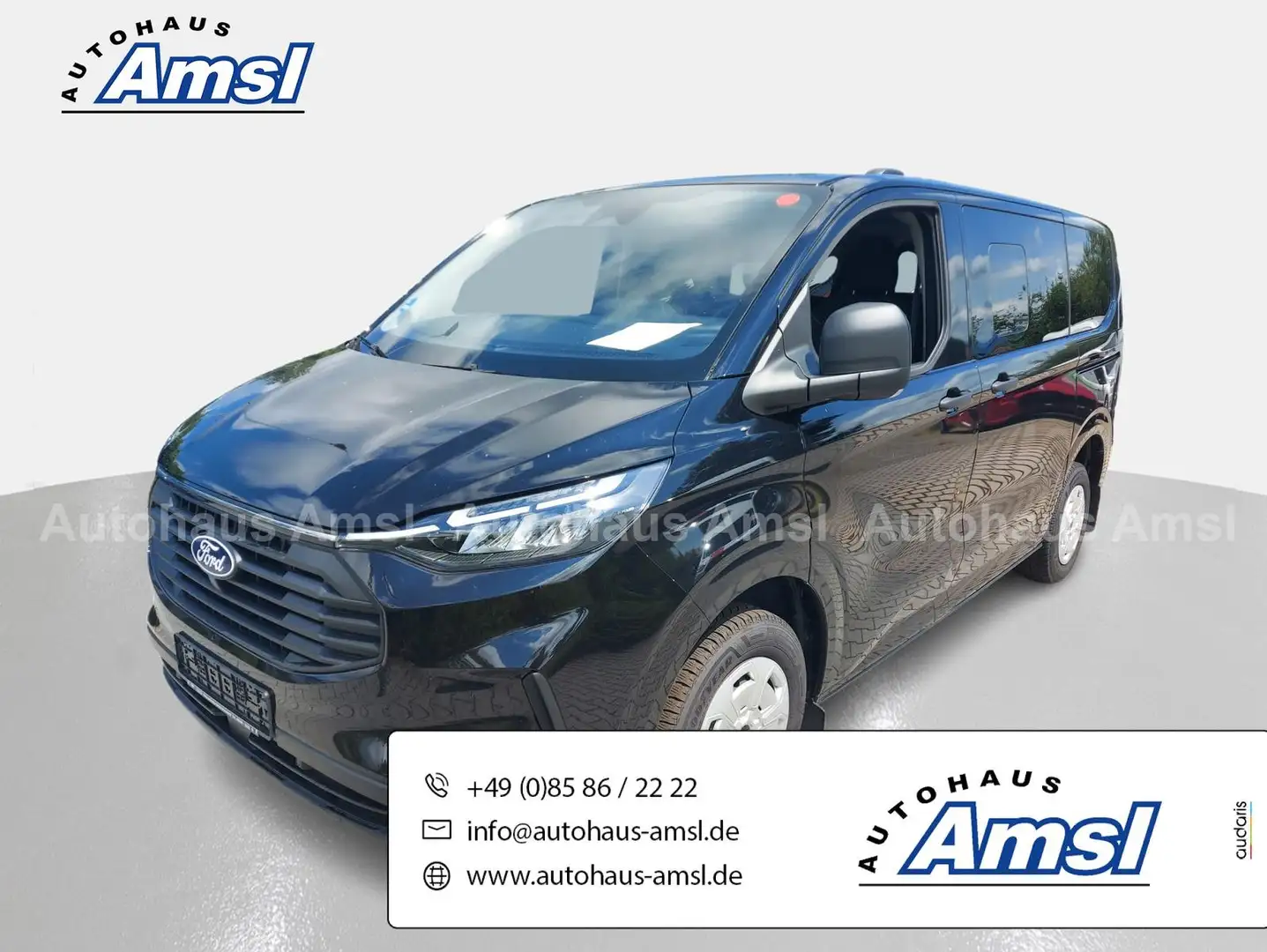 Ford Transit Custom 2.0 Trend L1  AHK* Navi* RFK* Schwarz - 1