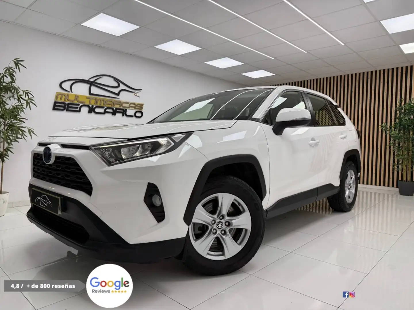 Toyota RAV 4 2.5 hybrid 4WD Business Blanc - 2