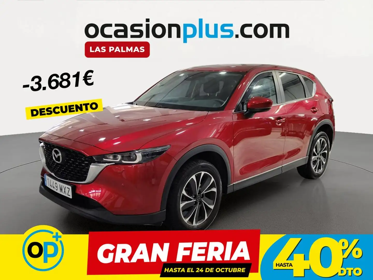 Mazda CX-5 2.0 e-Skyactiv-G MHEV Center-Line Plus 2WD 121kW Rojo - 1