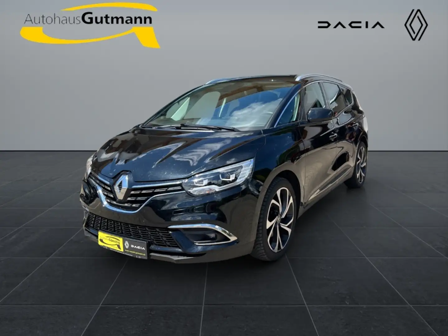 Renault Scenic IV Grand Executive 1.3 TCe 160 EDC 7-Sitzer Navi B Zwart - 1