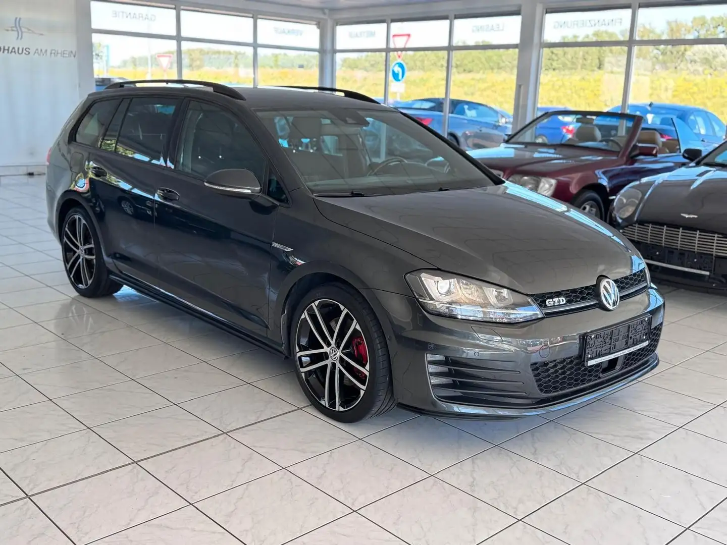 Volkswagen Golf 7 GTD+ACC+Spurassistent+PDC+Navi+Sportsitze Grijs - 1